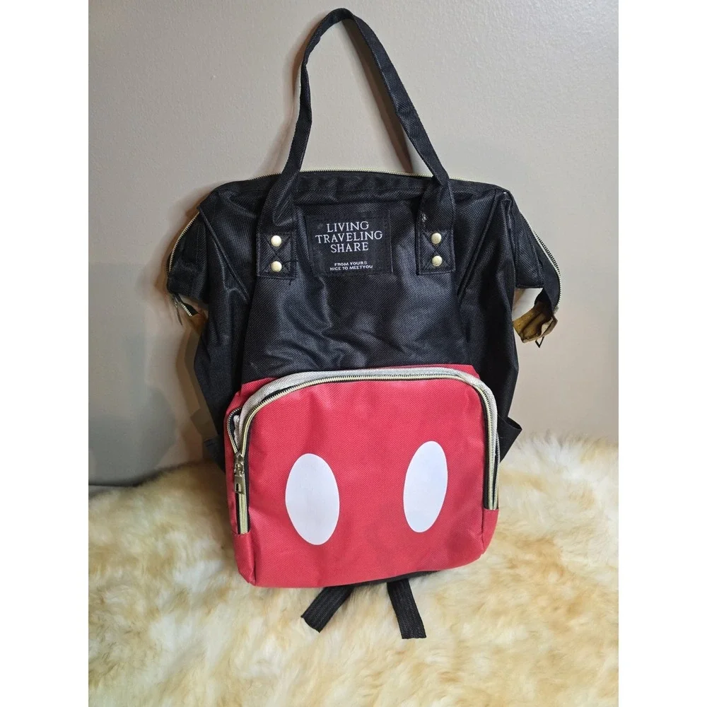 Living Traveling Share Backpack Mickey Inspired Travel Backpack